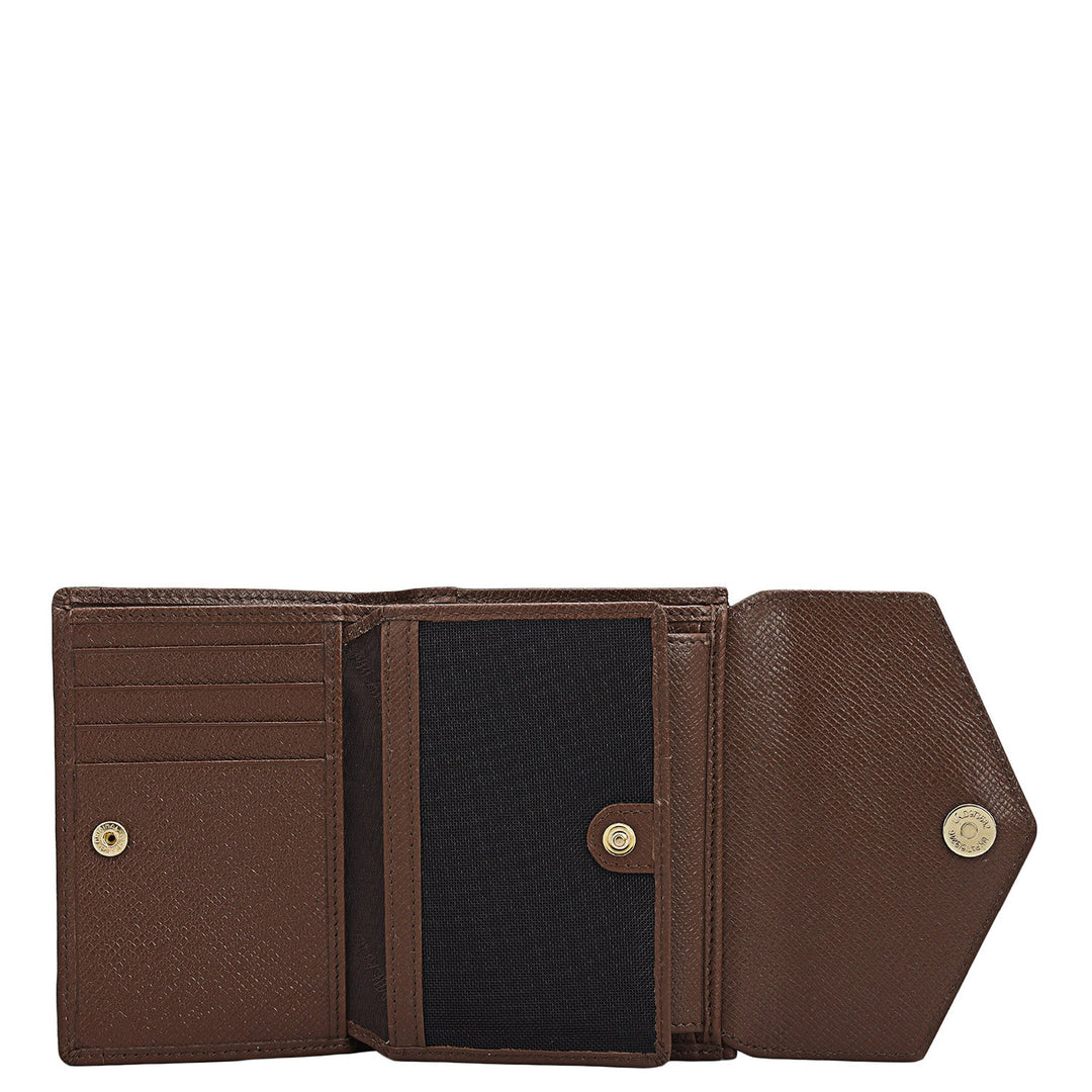 Monogram Leather Ladies Wallet - Date