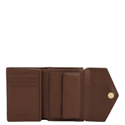 Monogram Leather Ladies Wallet - Date