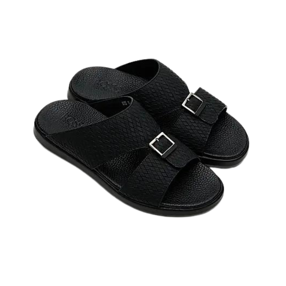 Mens Comfortable Genuine Leather Arabic Sandals