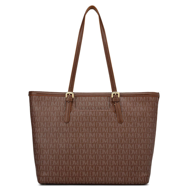 Medium Monogram Leather Tote - Date