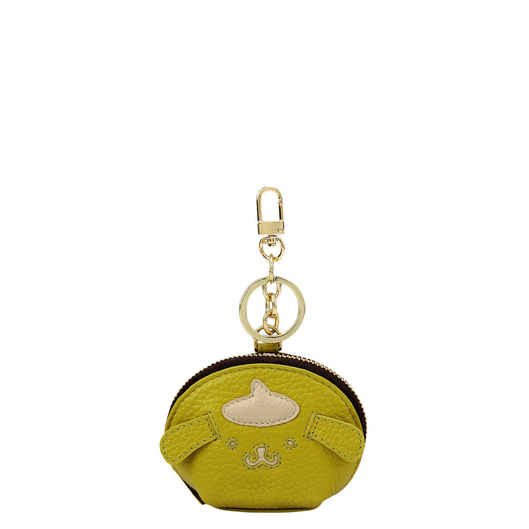 Wax Leather Bag Hanging - Green Tea