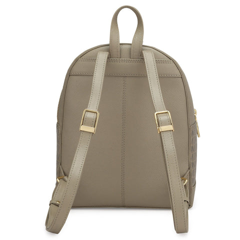 Monogram Franzy Leather Backpack - Chalk