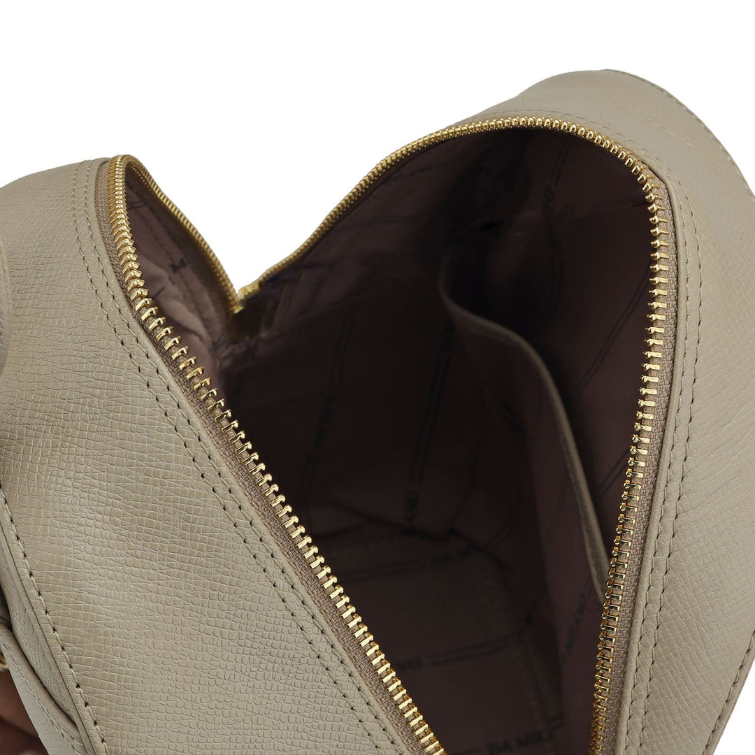 Monogram Franzy Leather Backpack - Chalk