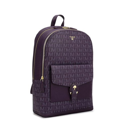Monogram Franzy Leather Backpack - Grapevine