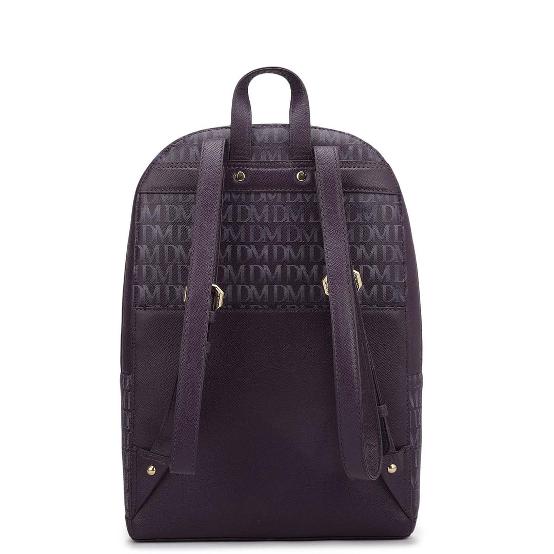Monogram Franzy Leather Backpack - Grapevine