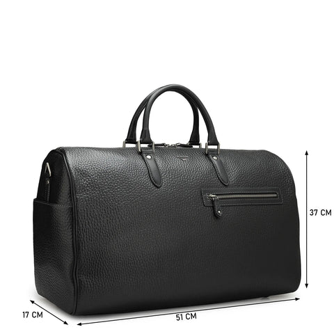 Bub Leather Luggage - Black