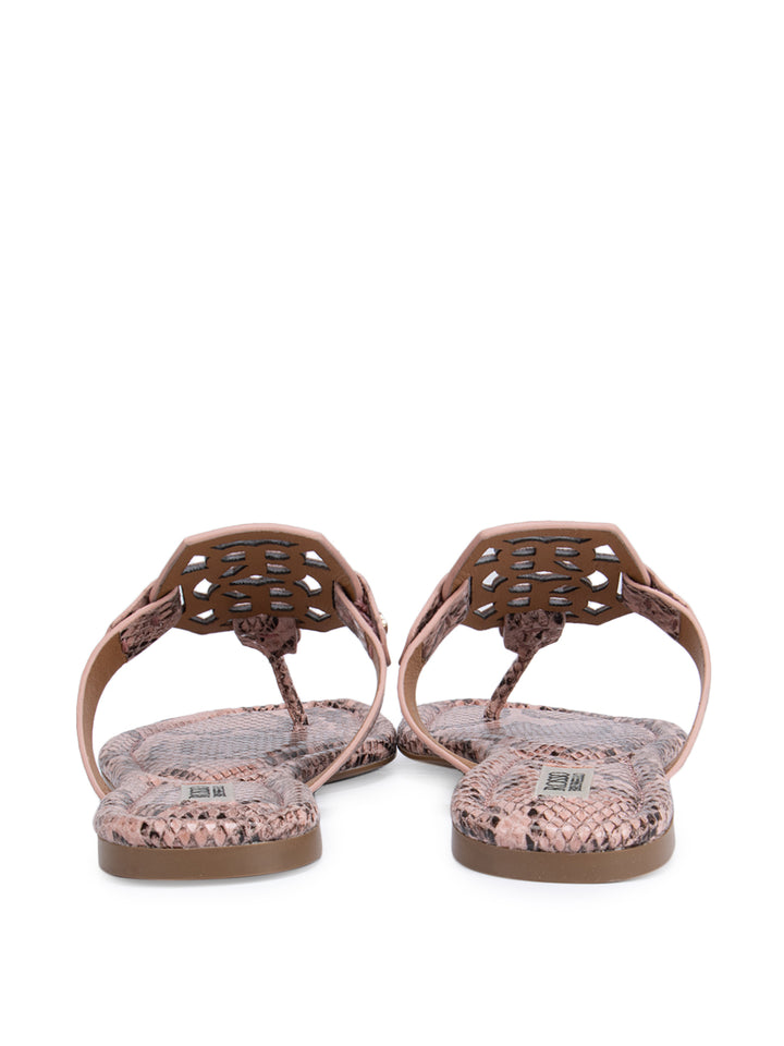 Pink Printed Logo Sliders