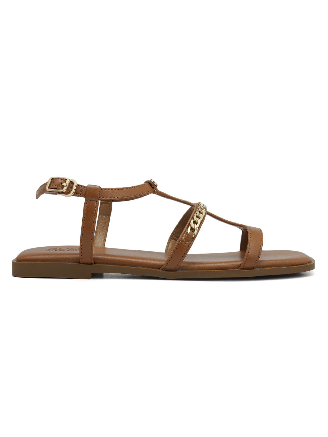 Tan T-Bar Chain Link Flats