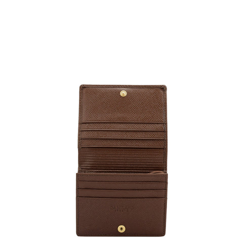 Croco Leather Ladies Wallet - Date