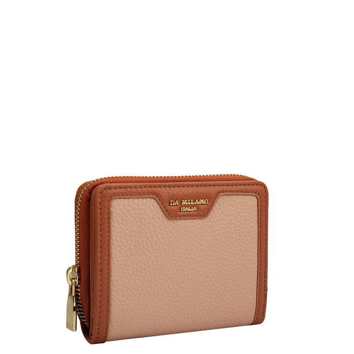 Wax Leather Ladies Wallet - Feather