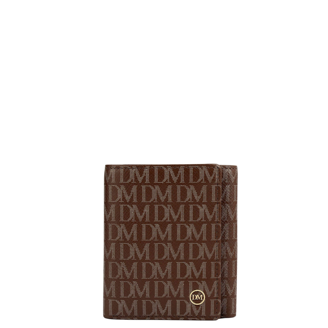 Date Bifold Leather Mens Wallet