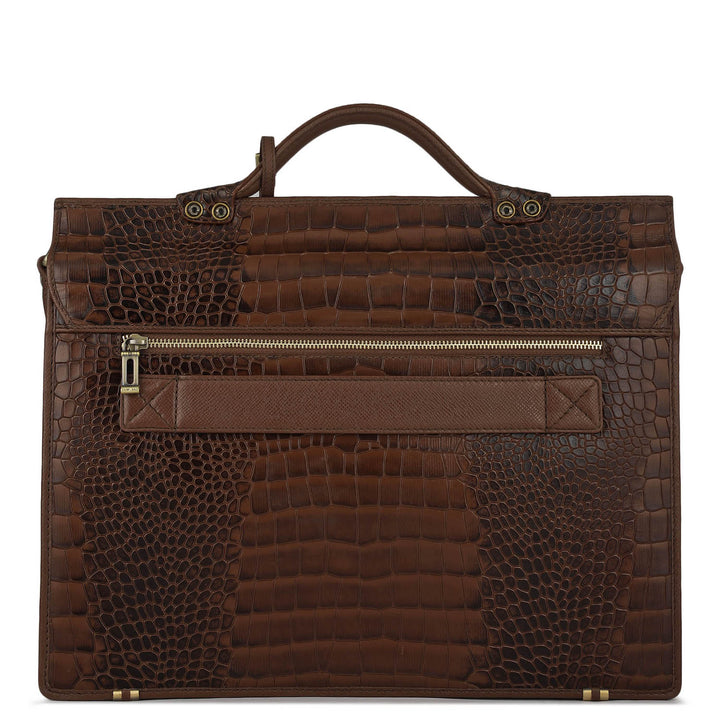 Croco Leather Portfolio - Date