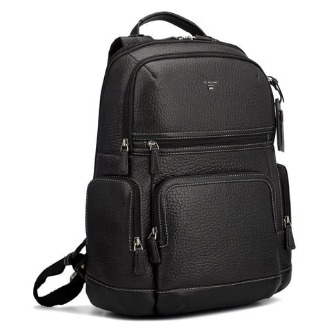 Bub Leather Backpack - Black