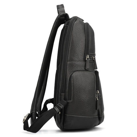 Bub Leather Backpack - Black