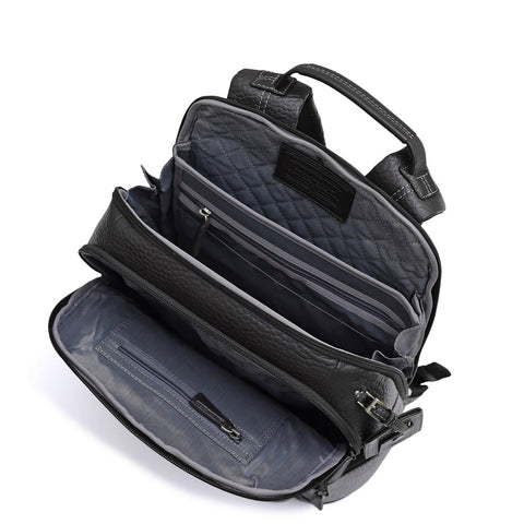 Bub Leather Backpack - Black