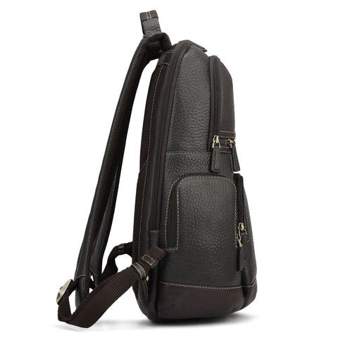 Bub Leather Backpack - Brown