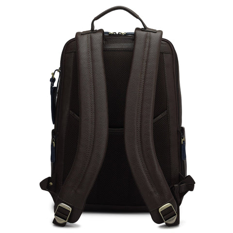 Wax Leather Backpack - Chocolate