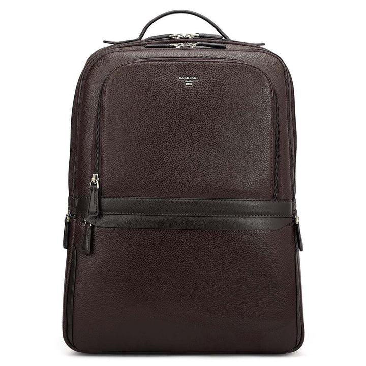 Wax Leather Backpack - Chocolate