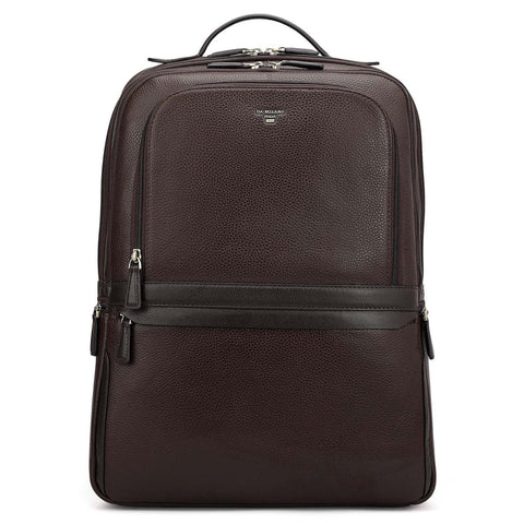 Wax Leather Backpack - Chocolate