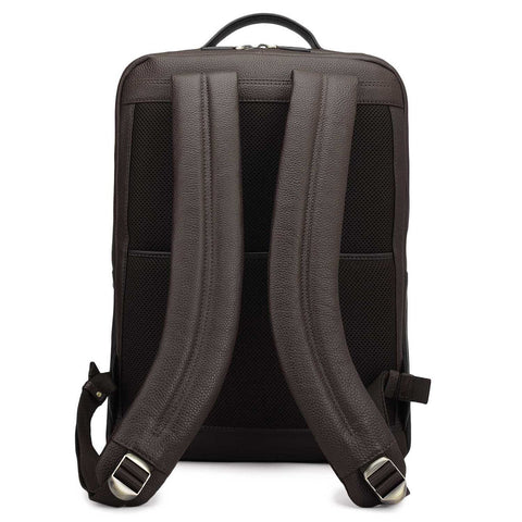 Wax Leather Backpack - Chocolate