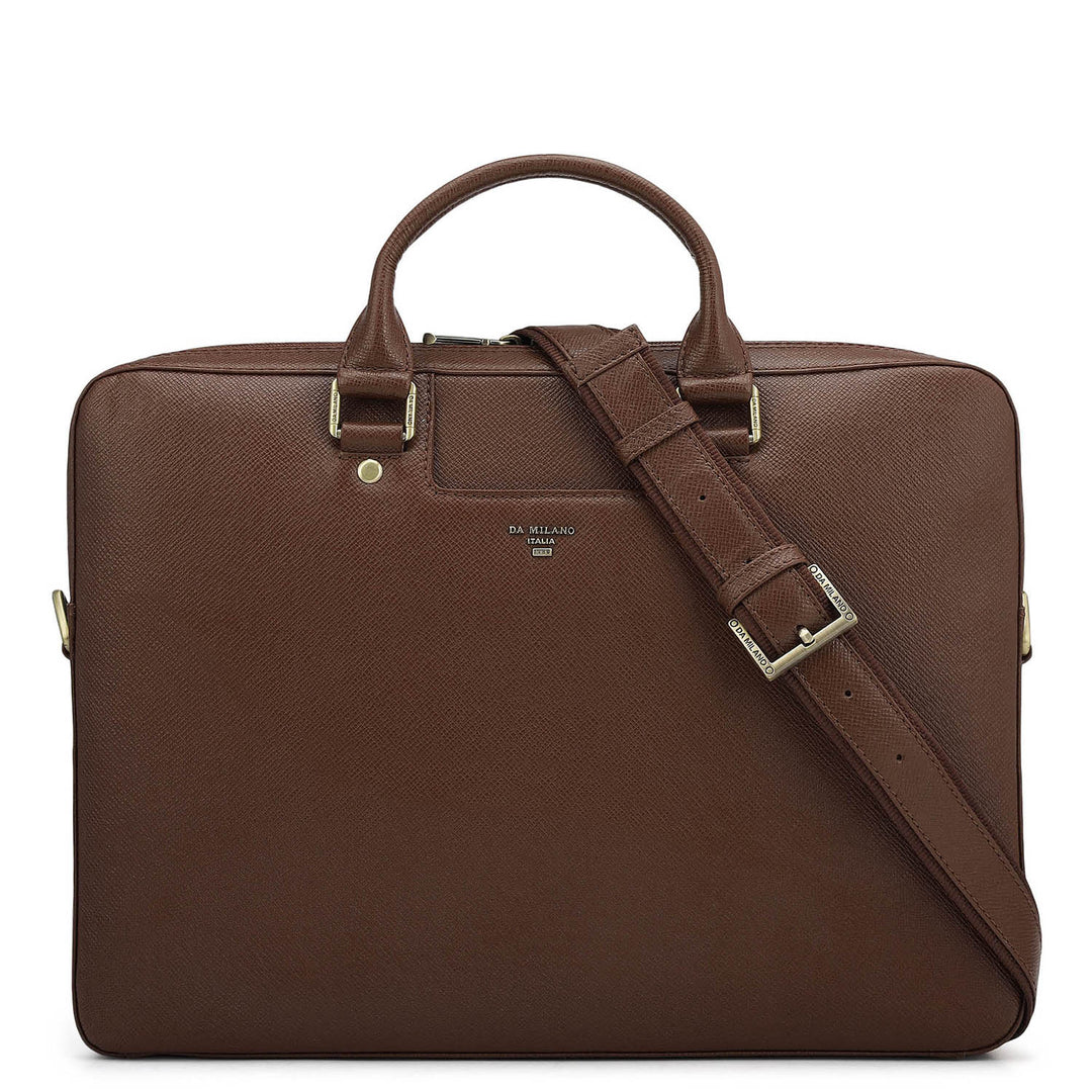 Franzy Leather Laptop Sleeve - Date
