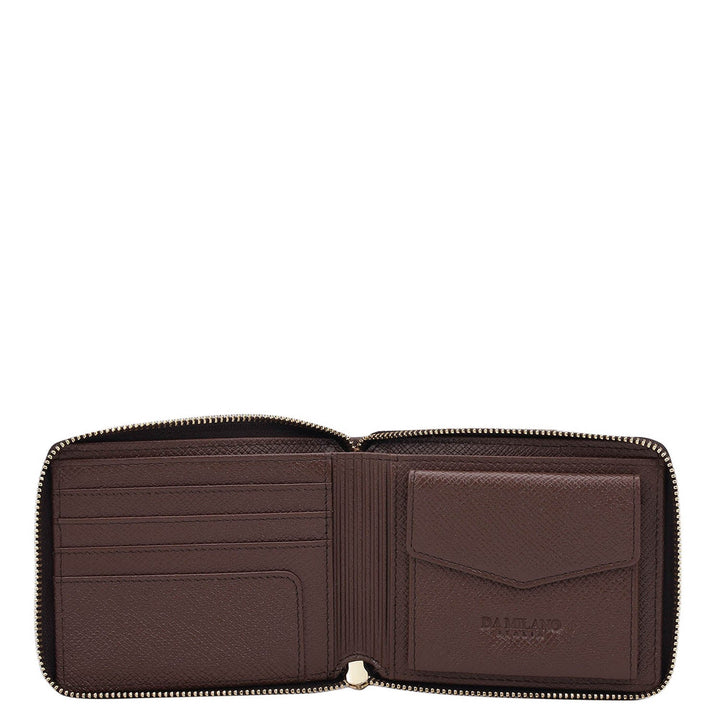 Croco Leather Ladies Wallet - Date