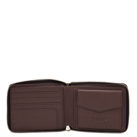Croco Leather Ladies Wallet - Date