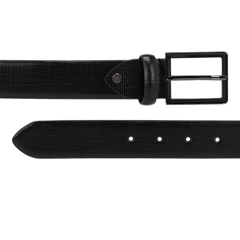 Black Matrix Mens Belt