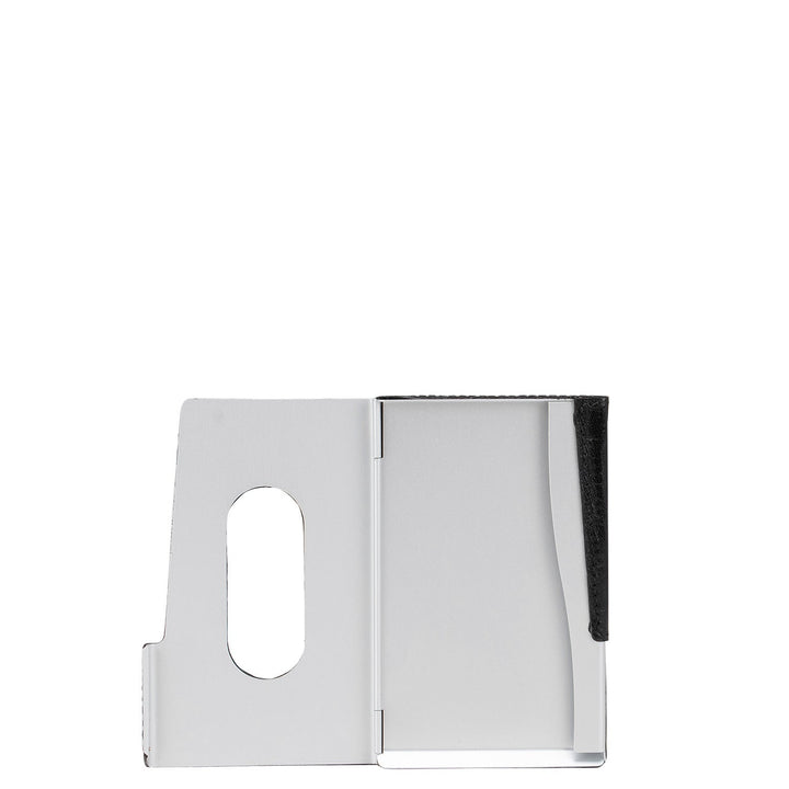 Black Croco Card Case