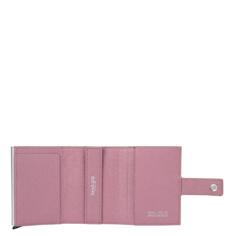 Franzy Leather Card Case - Misa Rose