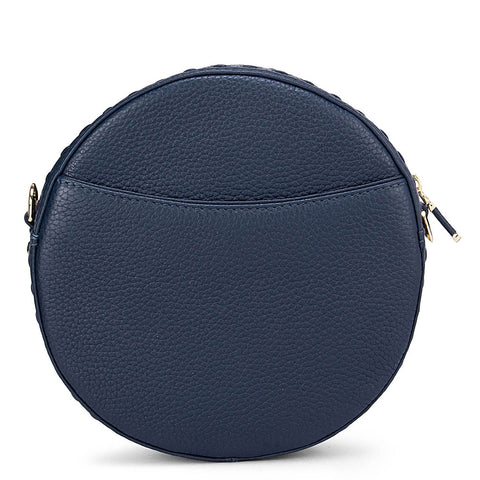 Blue Wax Sling Bag
