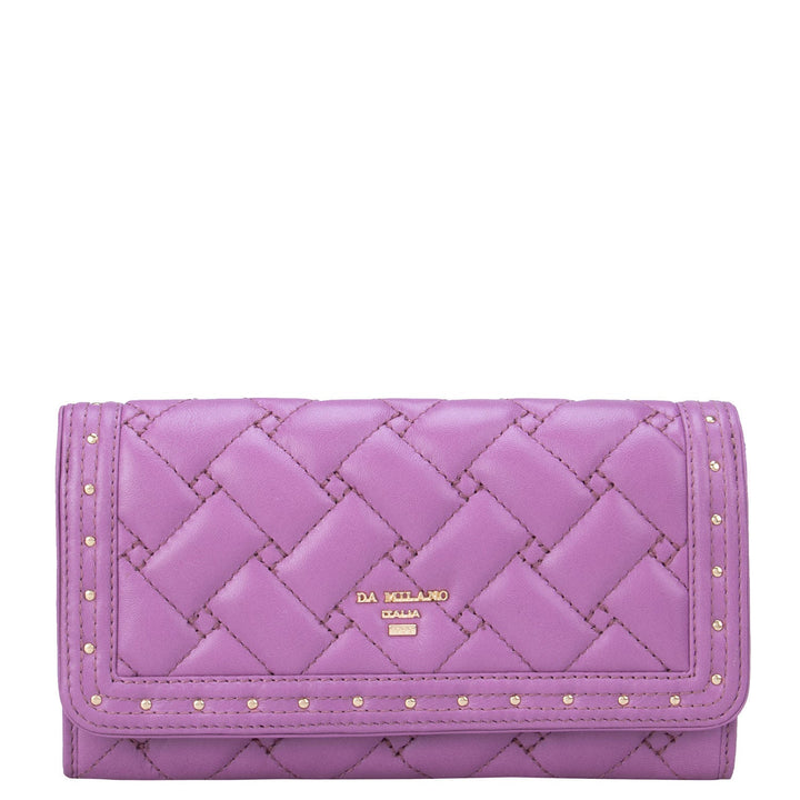 Purple Quilting Ladies Wallet