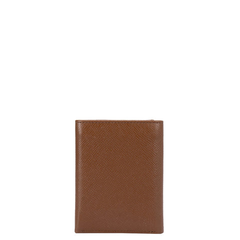 Franzy Leather Mens Wallet - Cognac