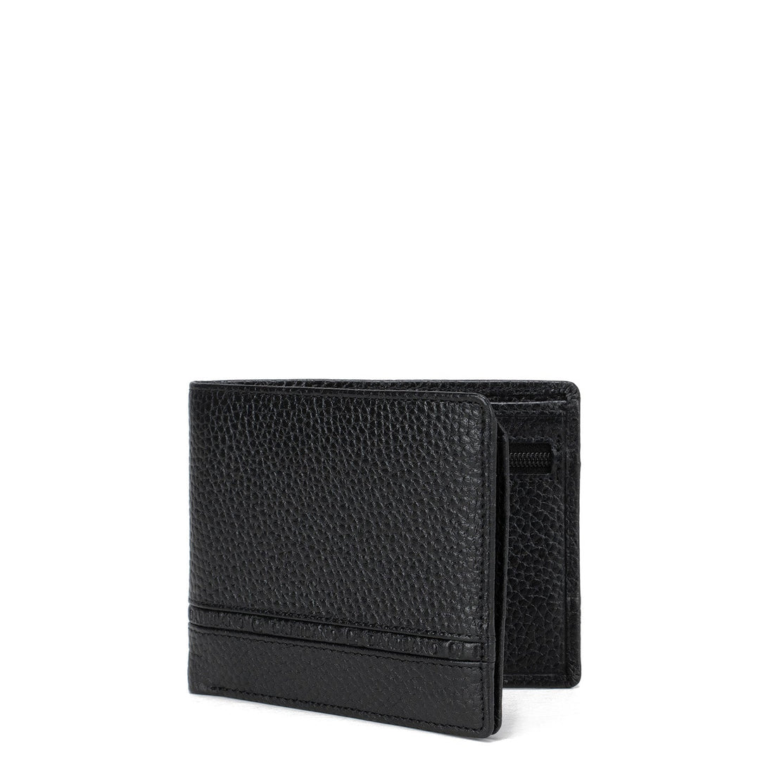 Black Wax Mens Wallet