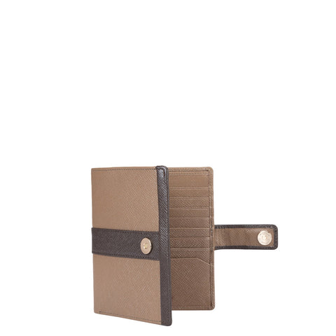 Franzy Leather Passport Case - Cafe