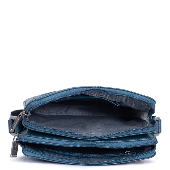Franzy Leather Men Sling - Ocean