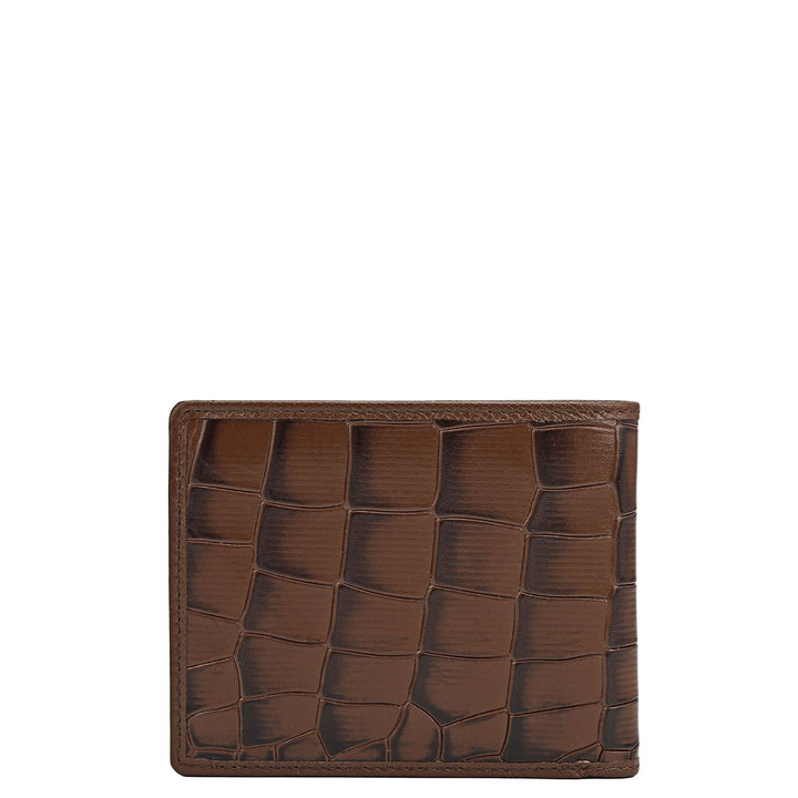 Date Bifold Leather Mens Wallet