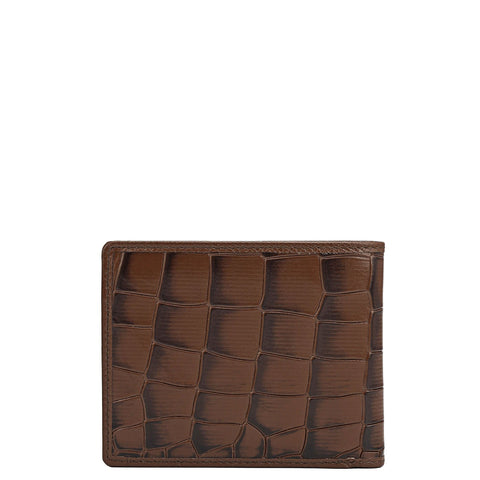 Date Bifold Leather Mens Wallet