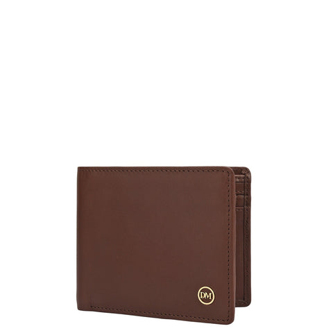 Brown Bifold Leather Mens Wallet