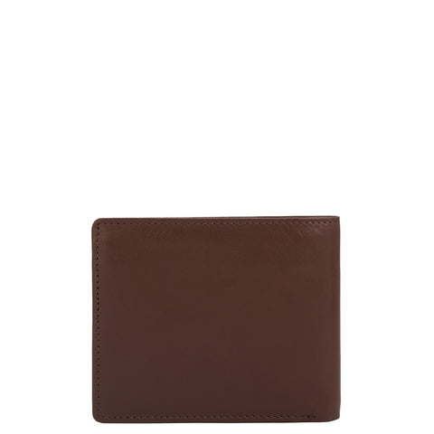 Brown Bifold Leather Mens Wallet