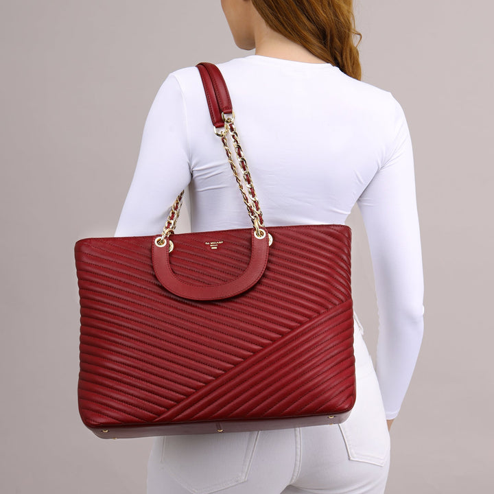 Chevron Shopper Bag (L)