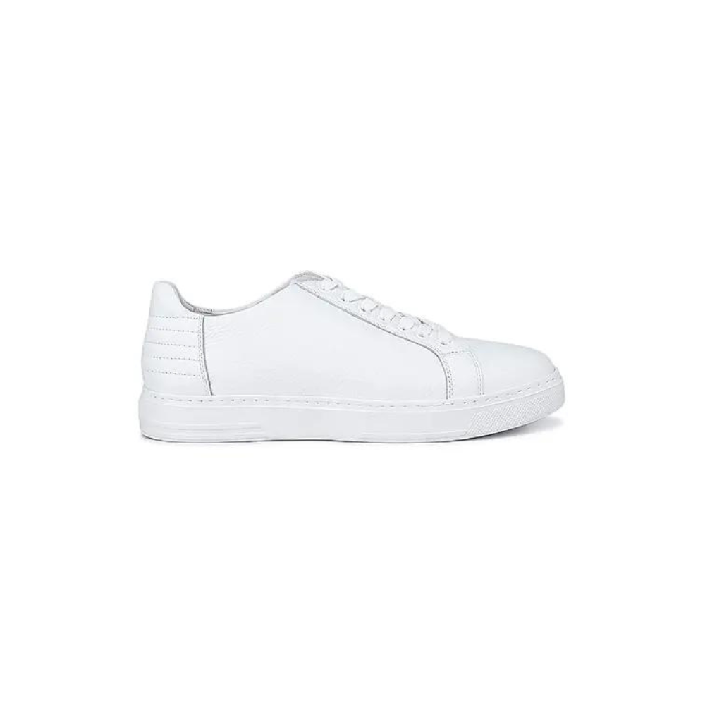 White Leather Sneakers