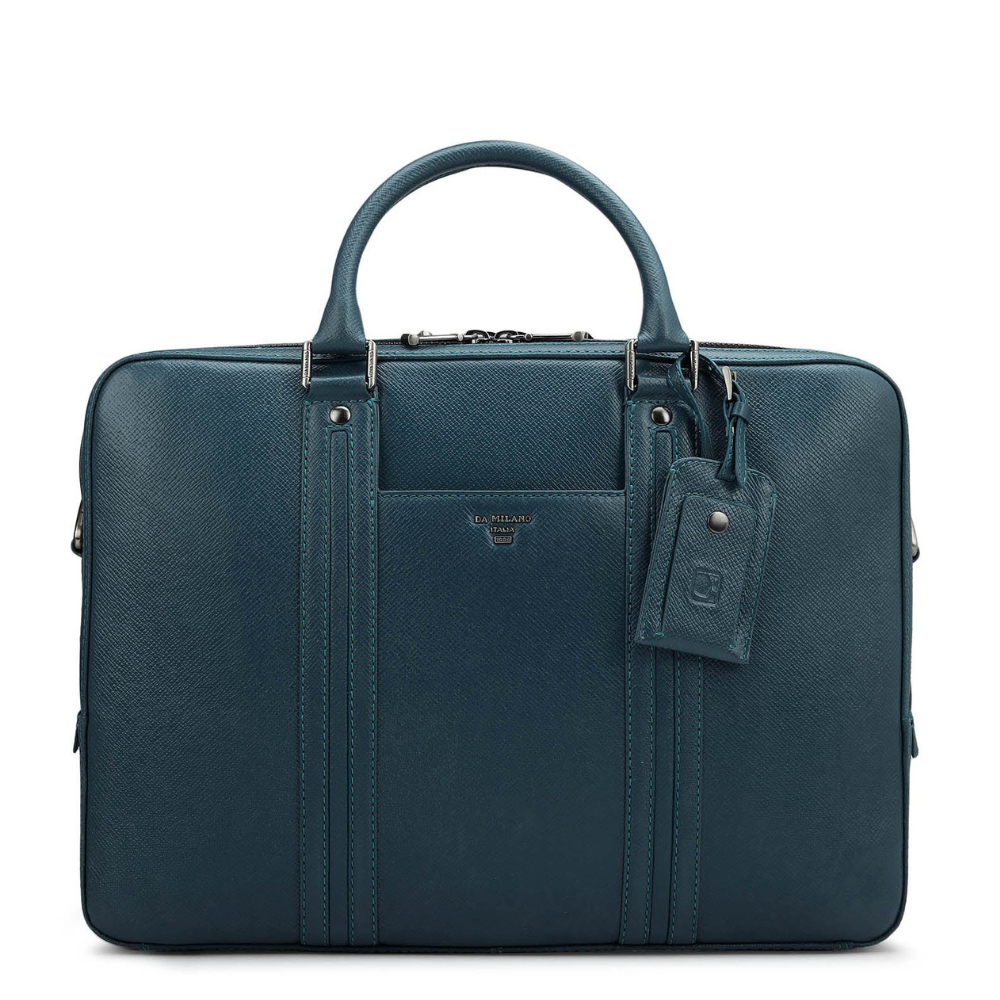 Franzy Leather Laptop Bag - Octane