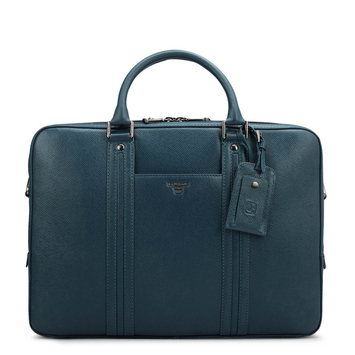 Franzy Leather Laptop Bag - Octane