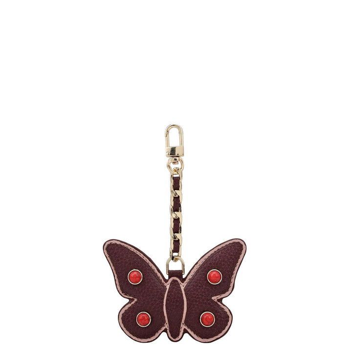 Wax Leather Bag Hanging - Burgundy