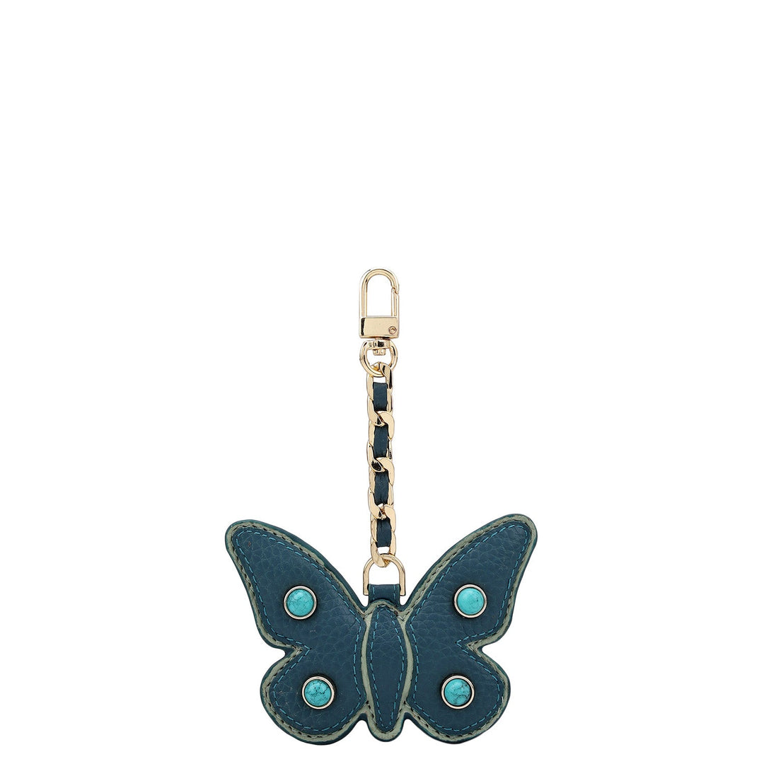 Wax Leather Bag Hanging - Teal