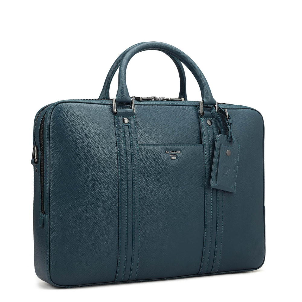 Franzy Leather Laptop Bag - Octane