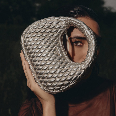 Small Brie Sling - Silver