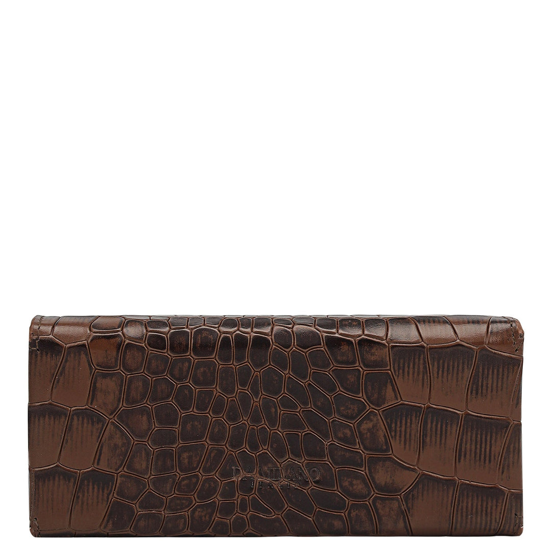 Croco Leather Spectacle Case - Date