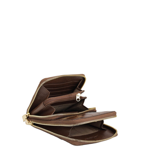 Croco Leather Crossbody - Date